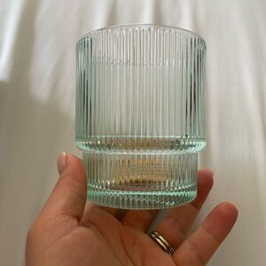 Jonathan Adler Ribbed Glass Tumbler - Clear
